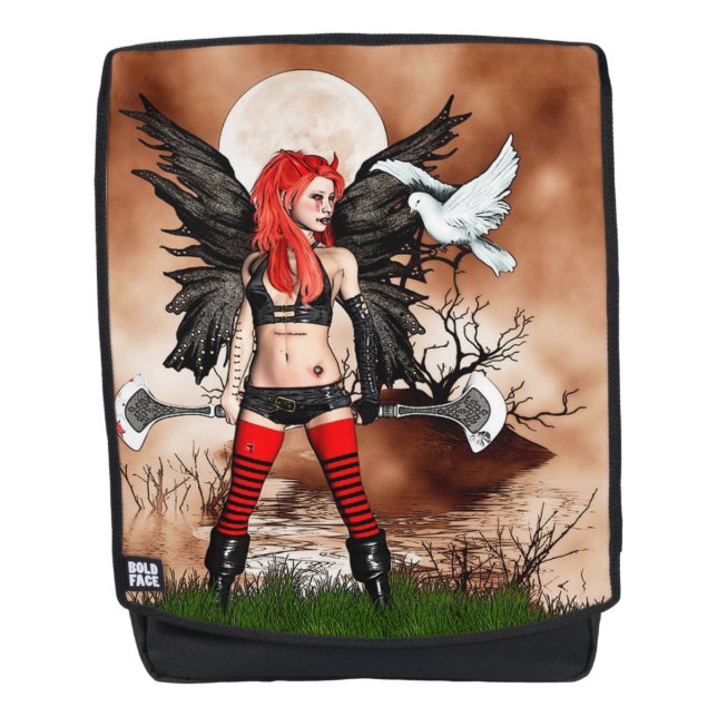 Fairy Warrior Rucksack (Vorderseite)