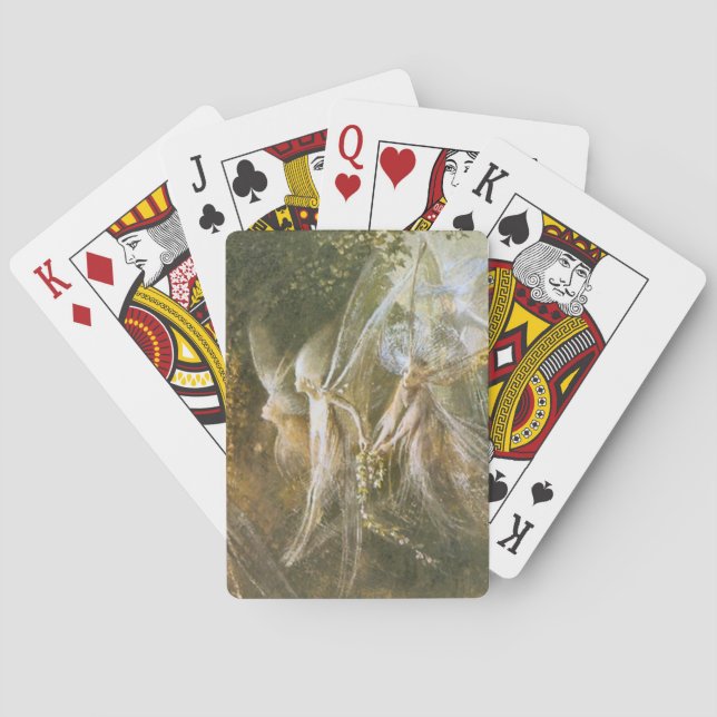Fairy Wedding Playing Cards Spielkarten (Rückseite)
