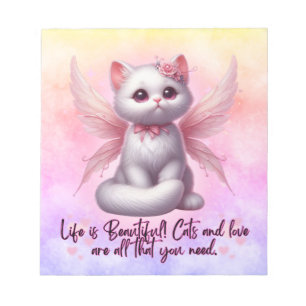 Fairy Whiskers of Liebe Notizblock