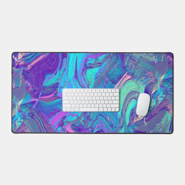 fairy wing artglass - blues and purples : (Clavier et souris)