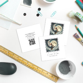 Fairy Wing Jewelights Delights Quadratische Visitenkarte