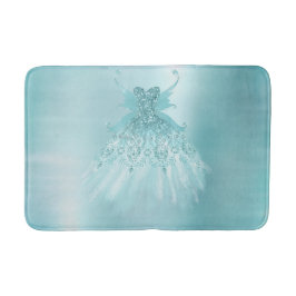 Fairy Wing Mind Gown | Luxe Pearl Green Aqua Sheen Badematte