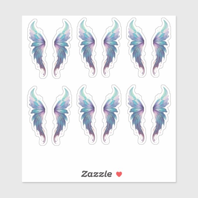 Fairy Wing Sticker Pack (Blatt)
