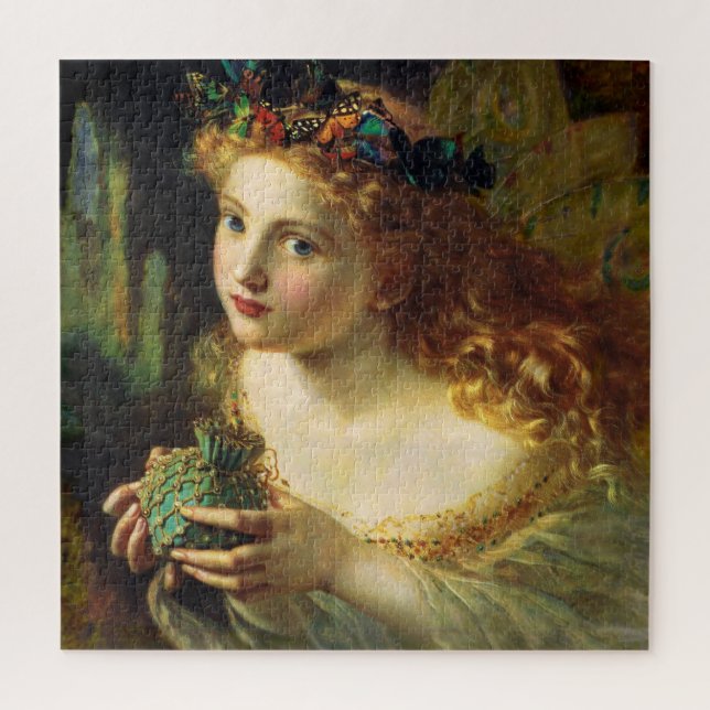 Fairy with Butterflies Sophie Gengembre Anderson (Vertikal)