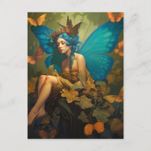 Fairy Woman Fantasy Art Postkarte