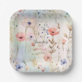 Fairy Wonderful Party Paper Plate Pappteller