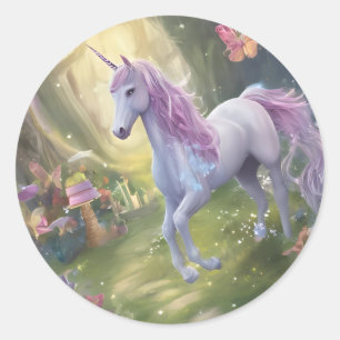 Fairy Wonderland Collection Gastgeschenk Runder Aufkleber