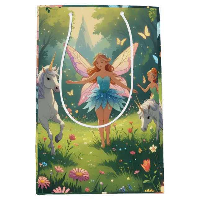 Fairy Wonderland Collection Mittlere Geschenktüte (Vorderseite)