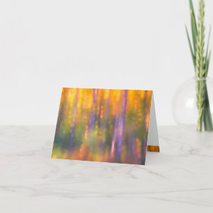 Fairy Woods Abstrakt Art Karte