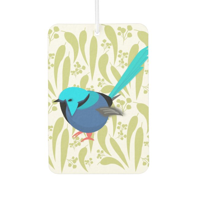 Fairy Wren Autolufterfrischer (Vorderseite)