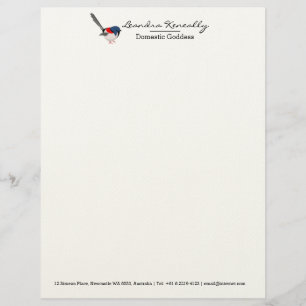 Fairy Wren Briefbogen