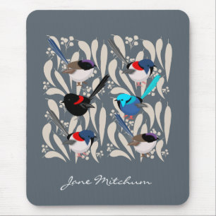 Fairy Wrens Mousepad