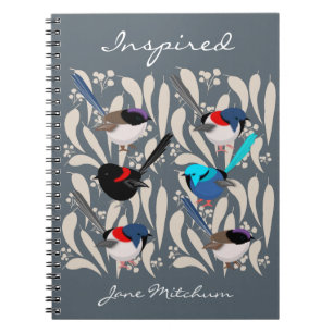 Fairy Wrens Notizblock