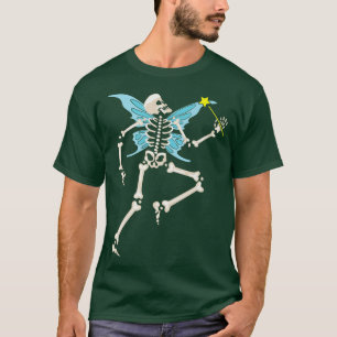 Fairycore Aesthetic Skeleton Fairy Grunge Goth T-Shirt
