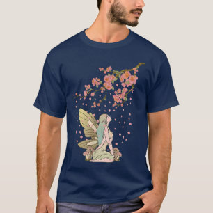 Fairycore Ästhetische Fairy Core Grunge Cherry Blo T-Shirt