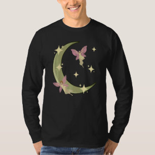 Fairycore Ästhetische Fairy Core Grunge Crescent M T-Shirt