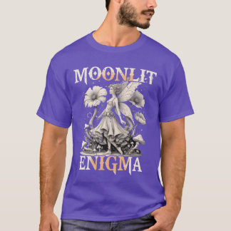 Fairycore Dark Fairy Moonlit Enigma Geschenk T-Shirt