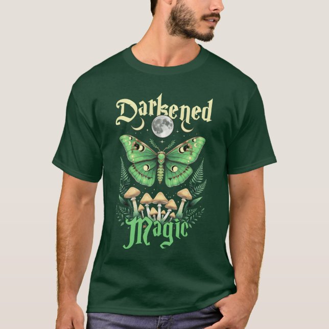 Fairycore Dunkle Fairy Gothic Art Dunkelt Magie Fr T-Shirt (Vorderseite)