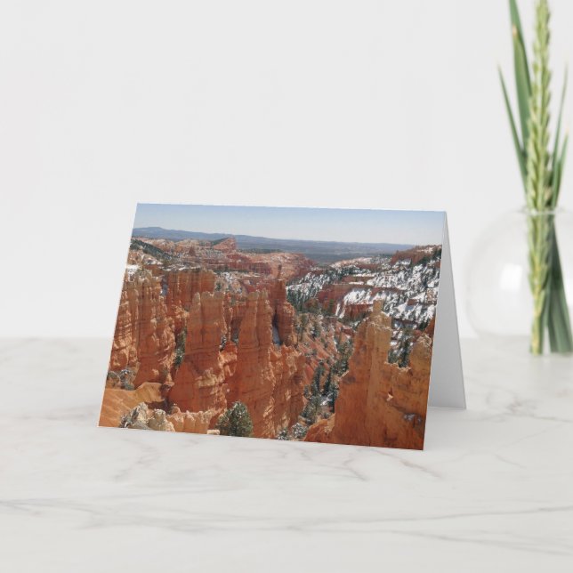 Fairyland Canyon im Nationalpark Bryce Canyon Karte (Vorderseite)