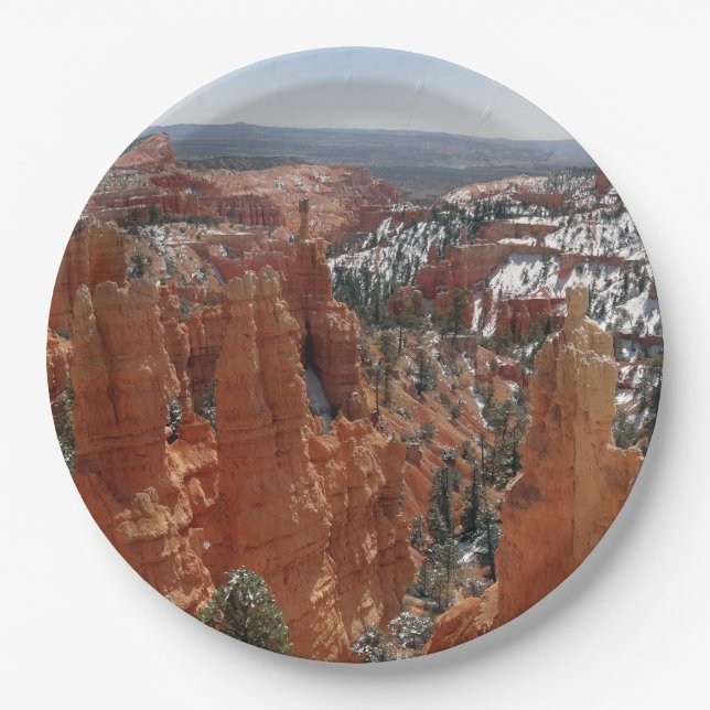 Fairyland Canyon im Nationalpark Bryce Canyon Pappteller (Vorderseite)