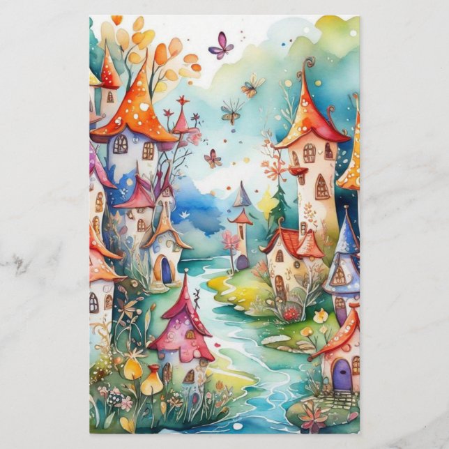 Fairyland Magic Castle Briefpapier (Vorderseite)