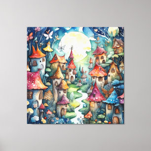 Fairyland Magic Castle Leinwanddruck