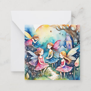 Fairyland Magic Feen Mitteilungskarte
