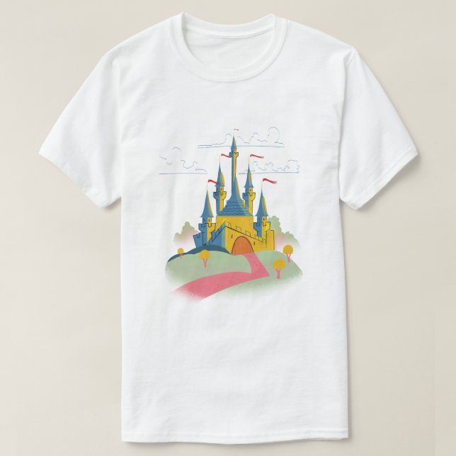 Fairytail Castle T-Shirt (Design vorne)