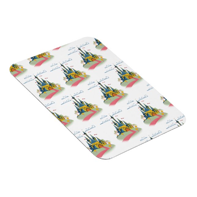 Fairytail-Schlossmuster Magnet (Rechte Seite)