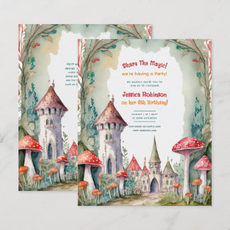 Fairytale Burg Fairycore Princess Birthday Girl