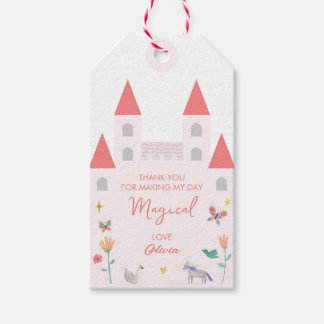 Fairytale Castle Favor Tags Geschenkanhänger