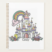 Fairytale Castle Princess Nom personnalisé