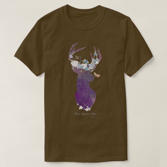 Fairytale DeerOnce upon a time T-Shirt (Design vorne)