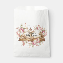 Fairytale Flowers Rose Baby Shower Geschenktütchen
