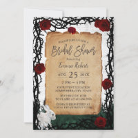 Fairytale Forest Rabbit Rose & Thorn Brautparty