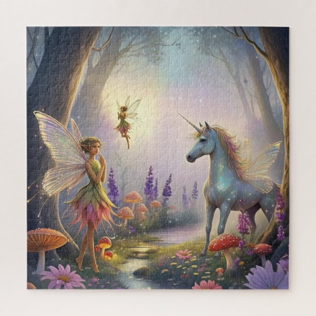 Fairytale Forest Unicorum Trees Fairy Pilz (Vertikal)