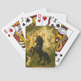 Fairytale Horses and Angel Classic Playing Cards Spielkarten