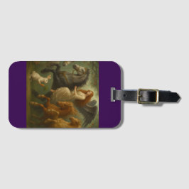 Fairytale Horses and Angel Luggage Tag Gepäckanhänger