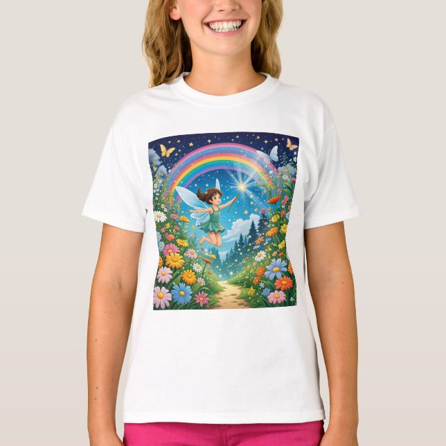 Fairytale Imprimer T-shirt (Devant)