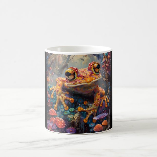 Fairytale magischer Frosch Kaffeetasse (Mittel)