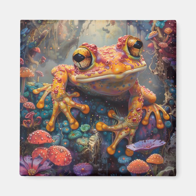 Fairytale magischer Frosch Magnet (Vorne)