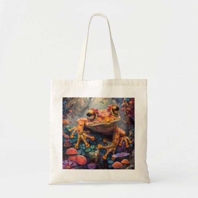 Fairytale magischer Frosch Tragetasche (Vorne)