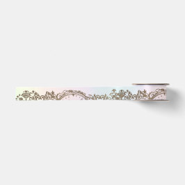 Fairytale Midnight Hour in Pastel Rainbow Satinband