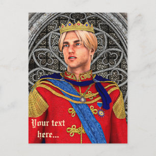 Fairytale Prince Postkarte