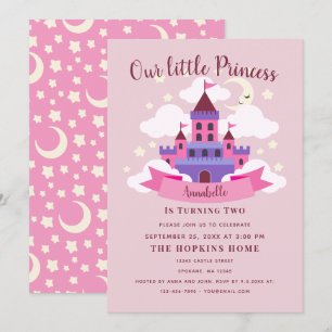 Fairytale Princess Burgen von Bellinzona Einladung