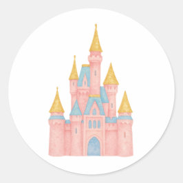 Fairytale Princess Castle Sticker