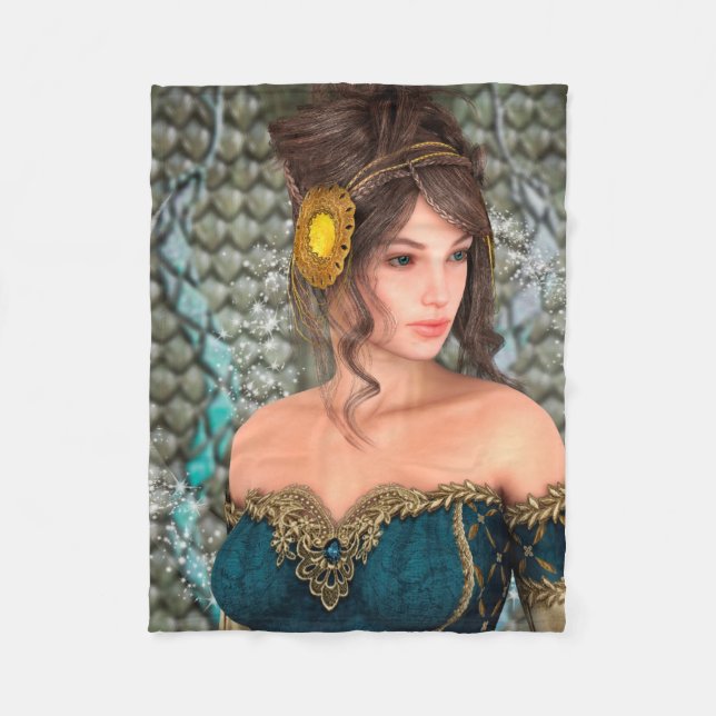 Fairytale Princess Fleecedecke (Vorderseite)