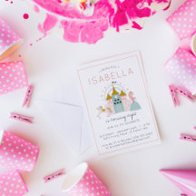 Fairytale Princess Party Einladung