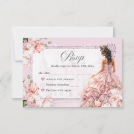 Fairytale Royal Burg Rosa Pinacoteca UAWG RSVP Karte
