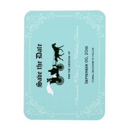 Fairytale Wedding Save the Date Magnete